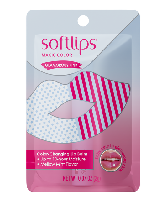 Softlips Magic Color Changing Lip Balm Glam Pink