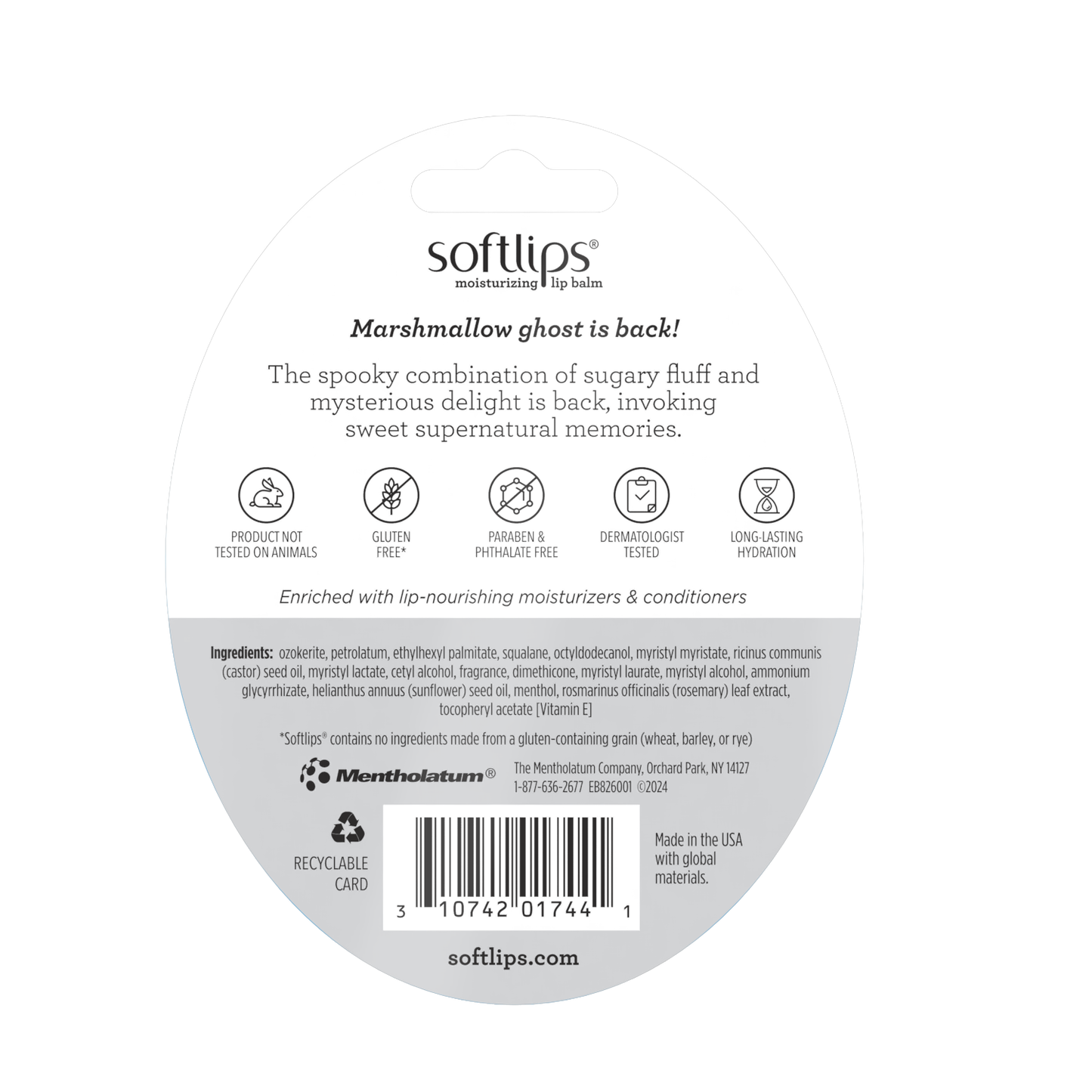 Softlips Marshmallow Ghost