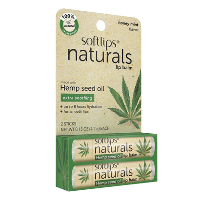 Naturals Lip Balm with Hemp Seed Oil Duo