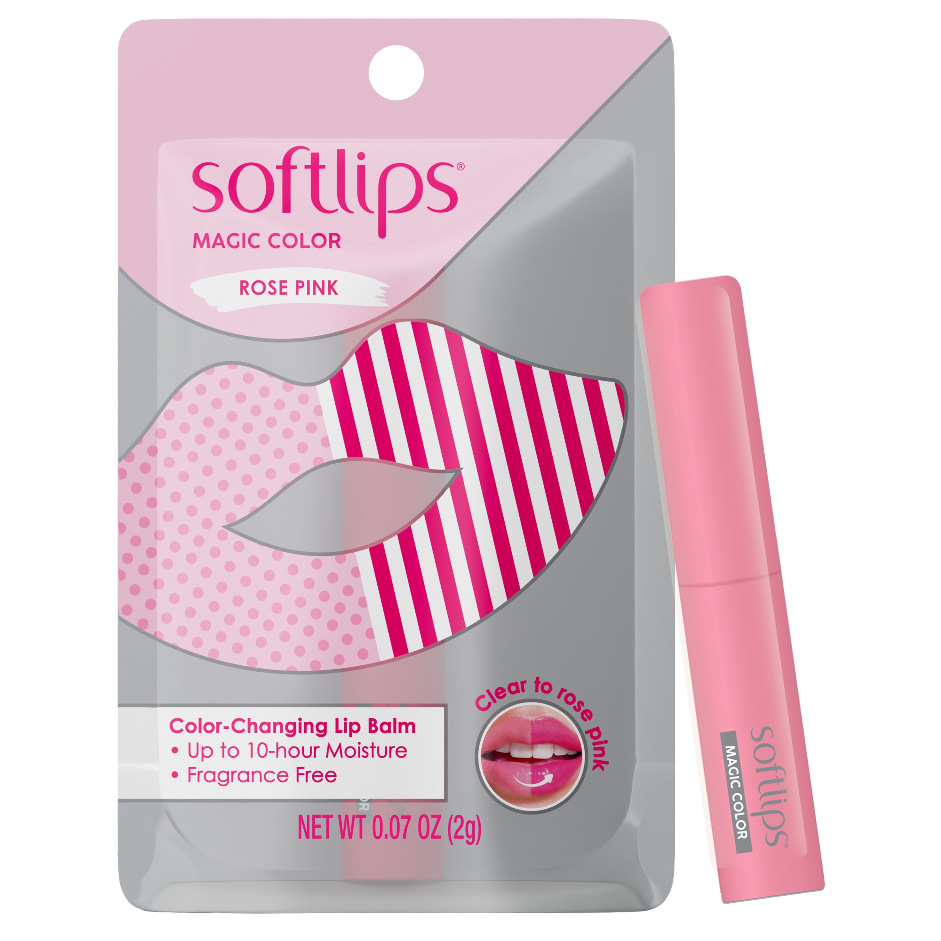 Magic Color Lip Rose Pink – Softlips Lip Balm