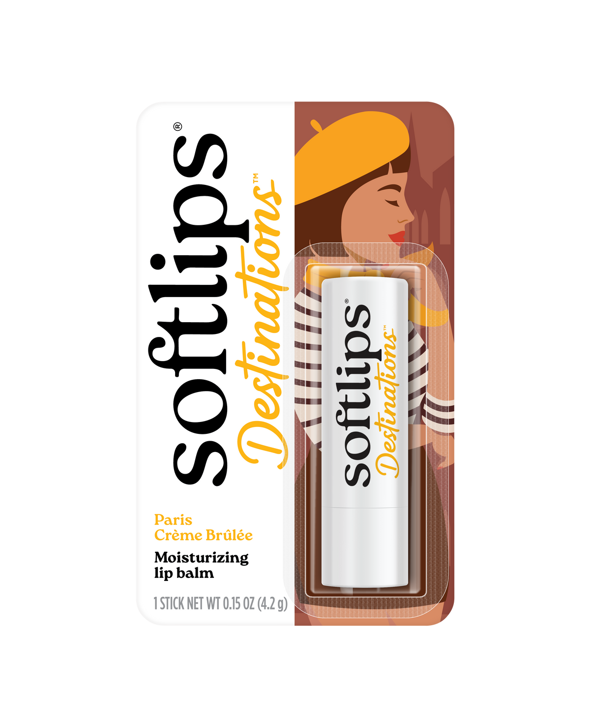 Destinations Paris Creme Brulee Lip Balm
