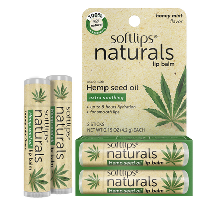 Naturals Lip Balm with Hemp Seed Oil Duo