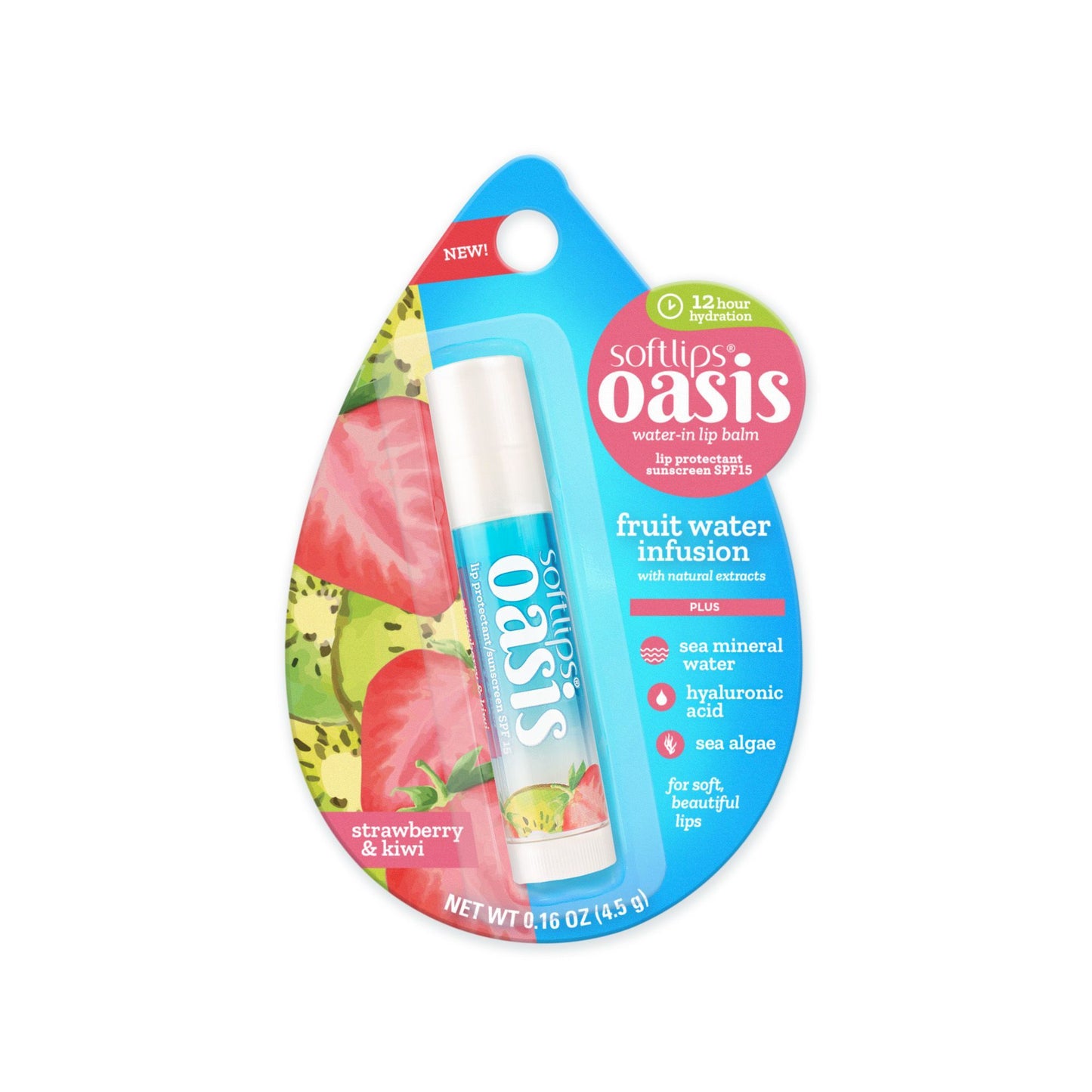 Oasis Strawberry Kiwi Lip Balm